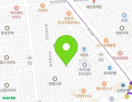 31 Hwagok-ro 25-gil, Gangseo-gu, Seoul, Republic of Korea Map