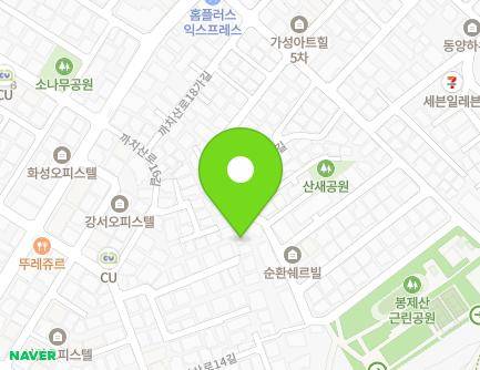 5-17 Kkachisan-ro 14ga-gil, Gangseo-gu, Seoul, Republic of Korea Map