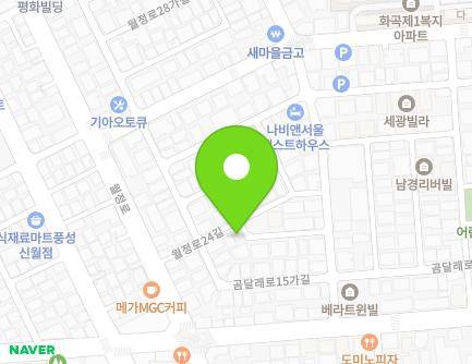 16-2 Woljeong-ro 24-gil, Gangseo-gu, Seoul, Republic of Korea Map