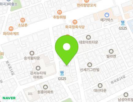 34-11 Hwagok-ro 20-gil, Gangseo-gu, Seoul, Republic of Korea Map