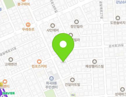 44-6 Gangseo-ro 16-gil, Gangseo-gu, Seoul, Republic of Korea Map