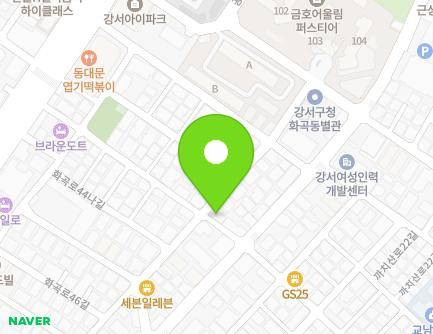 44 Hwagok-ro 44na-gil, Gangseo-gu, Seoul, Republic of Korea Map