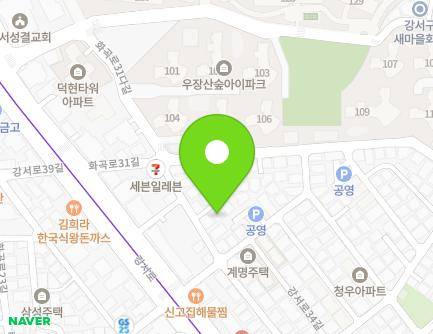 69-11 Hwagok-ro 31-gil, Gangseo-gu, Seoul, Republic of Korea Map