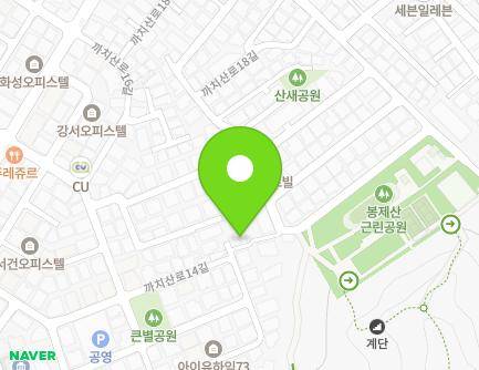 33-21 Kkachisan-ro 14-gil, Gangseo-gu, Seoul, Republic of Korea Map