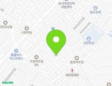 25-15 Kkachisan-ro 18-gil, Gangseo-gu, Seoul, Republic of Korea Map