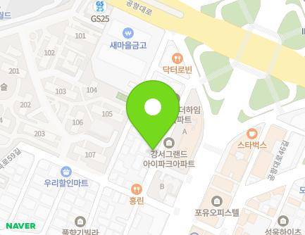 37 Ujangsan-ro 15-gil, Gangseo-gu, Seoul, Republic of Korea Map