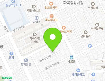 28-12 Woljeong-ro 28-gil, Gangseo-gu, Seoul, Republic of Korea Map