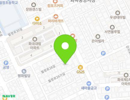 28-7 Woljeong-ro 28-gil, Gangseo-gu, Seoul, Republic of Korea Map