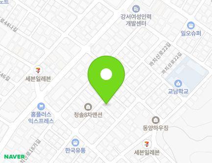17-34 Kkachisan-ro 18-gil, Gangseo-gu, Seoul, Republic of Korea Map