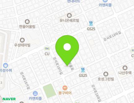 157-16 Chorongmaeul-ro, Gangseo-gu, Seoul, Republic of Korea Map