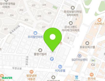 13 Ujangsan-ro 15-gil, Gangseo-gu, Seoul, Republic of Korea Map