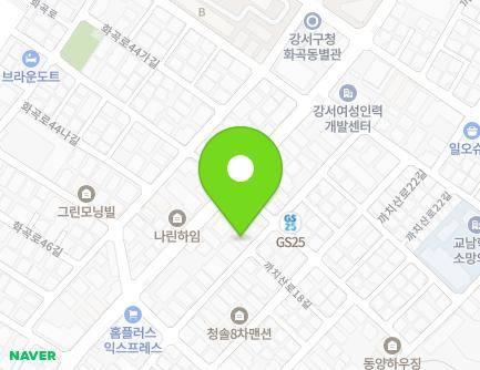 7-19 Kkachisan-ro 18-gil, Gangseo-gu, Seoul, Republic of Korea Map