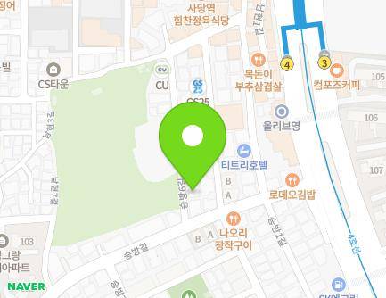 6 Seungbang 6-gil, Gwanak-gu, Seoul, Republic of Korea Map