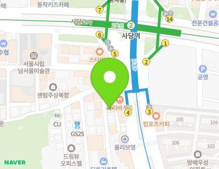 68-14 Namhyeon 1-gil, Gwanak-gu, Seoul, Republic of Korea Map