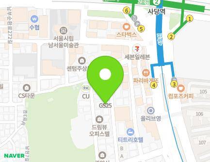 23 Seungbang 4-gil, Gwanak-gu, Seoul, Republic of Korea Map