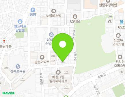 49 Namhyeon 7-gil, Gwanak-gu, Seoul, Republic of Korea Map