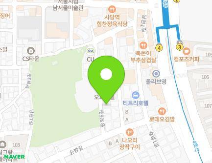 12 Seungbang 6-gil, Gwanak-gu, Seoul, Republic of Korea Map