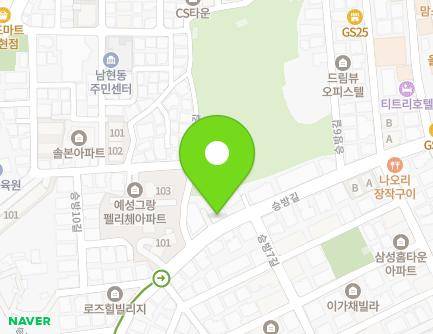 52 Seungbang-gil, Gwanak-gu, Seoul, Republic of Korea Map