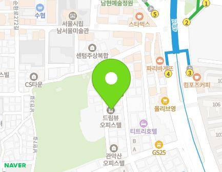 20 Seungbang 6-gil, Gwanak-gu, Seoul, Republic of Korea Map