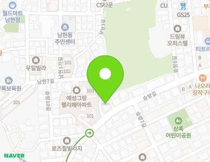 56 Seungbang-gil, Gwanak-gu, Seoul, Republic of Korea Map