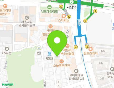 26 Seungbang 4-gil, Gwanak-gu, Seoul, Republic of Korea Map
