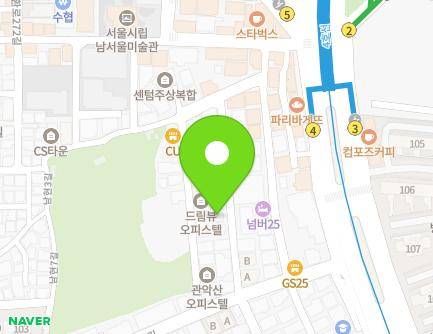 15 Seungbang 4-gil, Gwanak-gu, Seoul, Republic of Korea Map