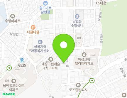 25 Seungbang 10-gil, Gwanak-gu, Seoul, Republic of Korea Map