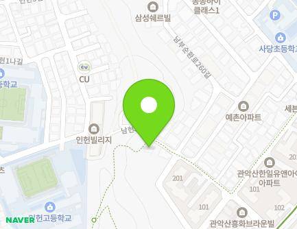 41 Namhyeon 12-gil, Gwanak-gu, Seoul, Republic of Korea Map