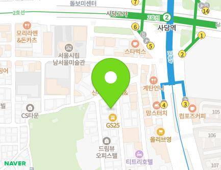 29 Seungbang 4-gil, Gwanak-gu, Seoul, Republic of Korea Map
