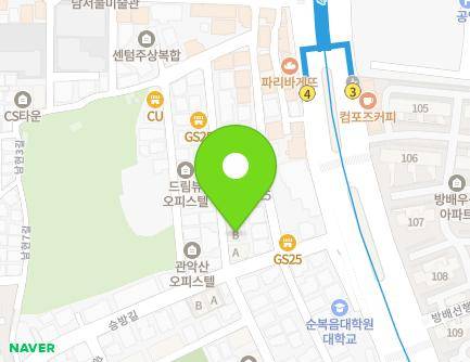 6 Seungbang 4-gil, Gwanak-gu, Seoul, Republic of Korea Map