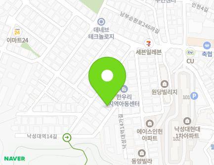 12-4 Nakseongdaeyeok 14ga-gil, Gwanak-gu, Seoul, Republic of Korea Map