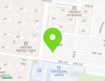 17-15 Cheongnyong 12-gil, Gwanak-gu, Seoul, Republic of Korea Map