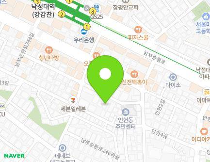 12 Nambusunhwan-ro 246ga-gil, Gwanak-gu, Seoul, Republic of Korea Map
