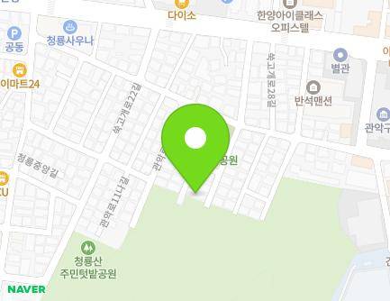 36 Ssukgogae-ro 26-gil, Gwanak-gu, Seoul, Republic of Korea Map