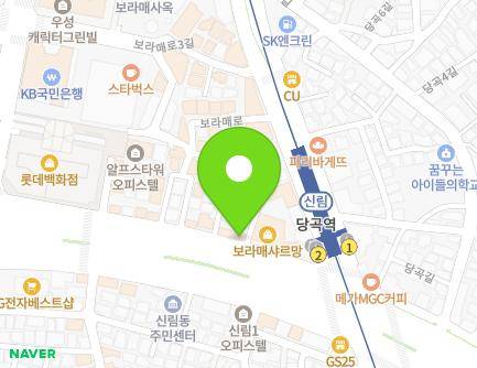 225 Bongcheon-ro, Gwanak-gu, Seoul, Republic of Korea Map