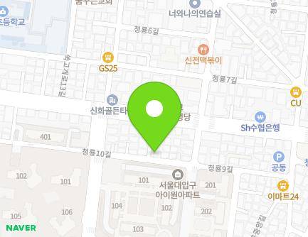 10 Cheongnyong 10-gil, Gwanak-gu, Seoul, Republic of Korea Map