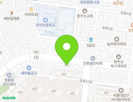 66 Ssukgogae-ro, Gwanak-gu, Seoul, Republic of Korea Map