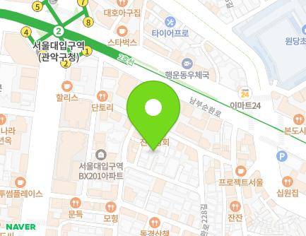 23-27 Nambusunhwan-ro 226-gil, Gwanak-gu, Seoul, Republic of Korea Map