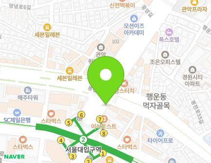188-3 Gwanak-ro, Gwanak-gu, Seoul, Republic of Korea Map