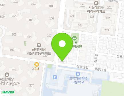 24 Cheongnyong 16-gil, Gwanak-gu, Seoul, Republic of Korea Map