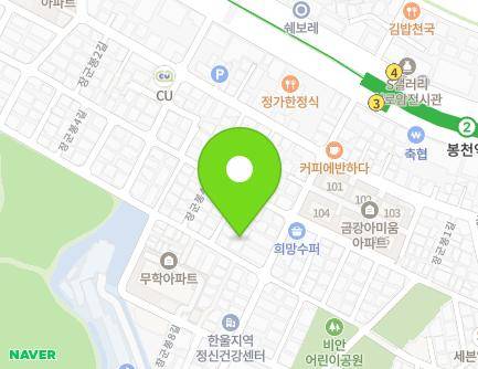8 Janggunbong 6-gil, Gwanak-gu, Seoul, Republic of Korea