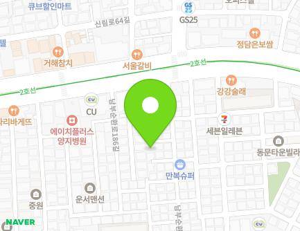 16-5 Nambusunhwan-ro 190-gil, Gwanak-gu, Seoul, Republic of Korea Map