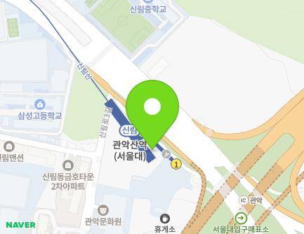 23 Sillim-ro, Gwanak-gu, Seoul, Republic of Korea Map