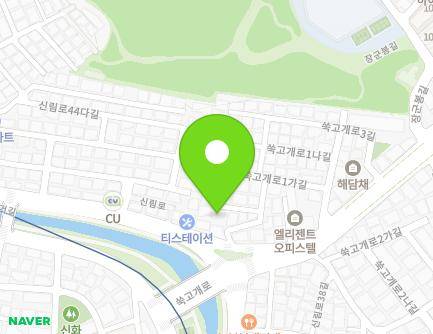 1-17 Ssukgogae-ro, Gwanak-gu, Seoul, Republic of Korea Map