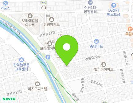8 Gwancheon-ro 20-gil, Gwanak-gu, Seoul, Republic of Korea Map