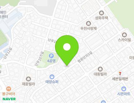 51 Beobwondanji 5-gil, Gwanak-gu, Seoul, Republic of Korea Map