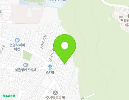 99-12 Nangok-ro 26-gil, Gwanak-gu, Seoul, Republic of Korea Map