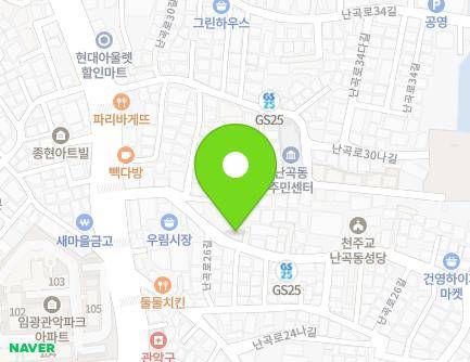21 Nangok-ro 26-gil, Gwanak-gu, Seoul, Republic of Korea Map