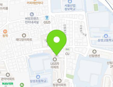 51 Sillim-ro 3ga-gil, Gwanak-gu, Seoul, Republic of Korea Map