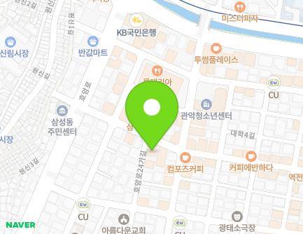 22 Hoam-ro 24-gil, Gwanak-gu, Seoul, Republic of Korea Map